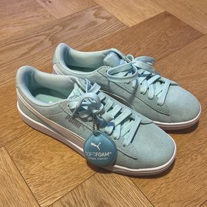 [Brand New] Women’s PUMA Soft Form+ optimal comfort sneakers in mint green